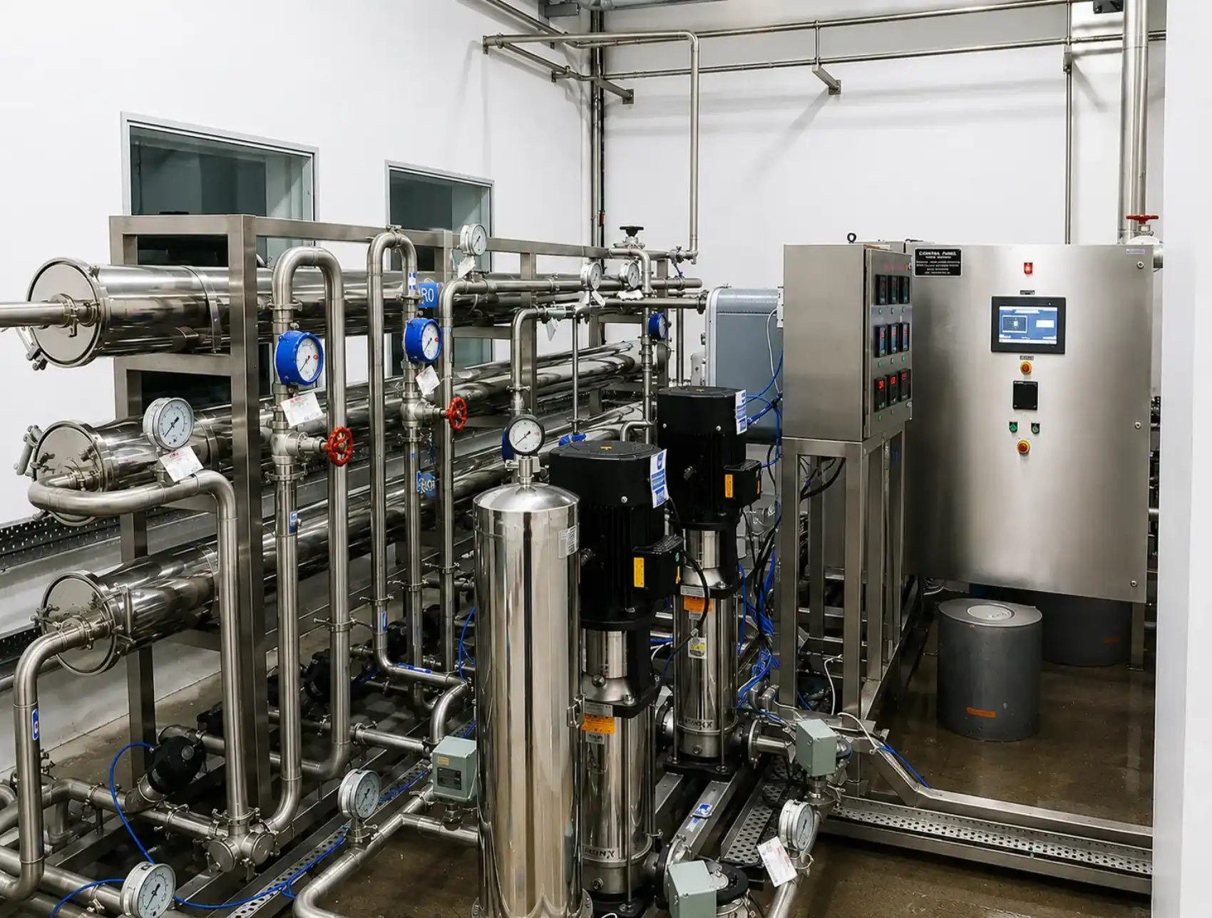 Double Pass RO Plant