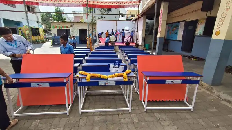 Education Infrastructure Support at Khivansara Patil Shikshan Sankul