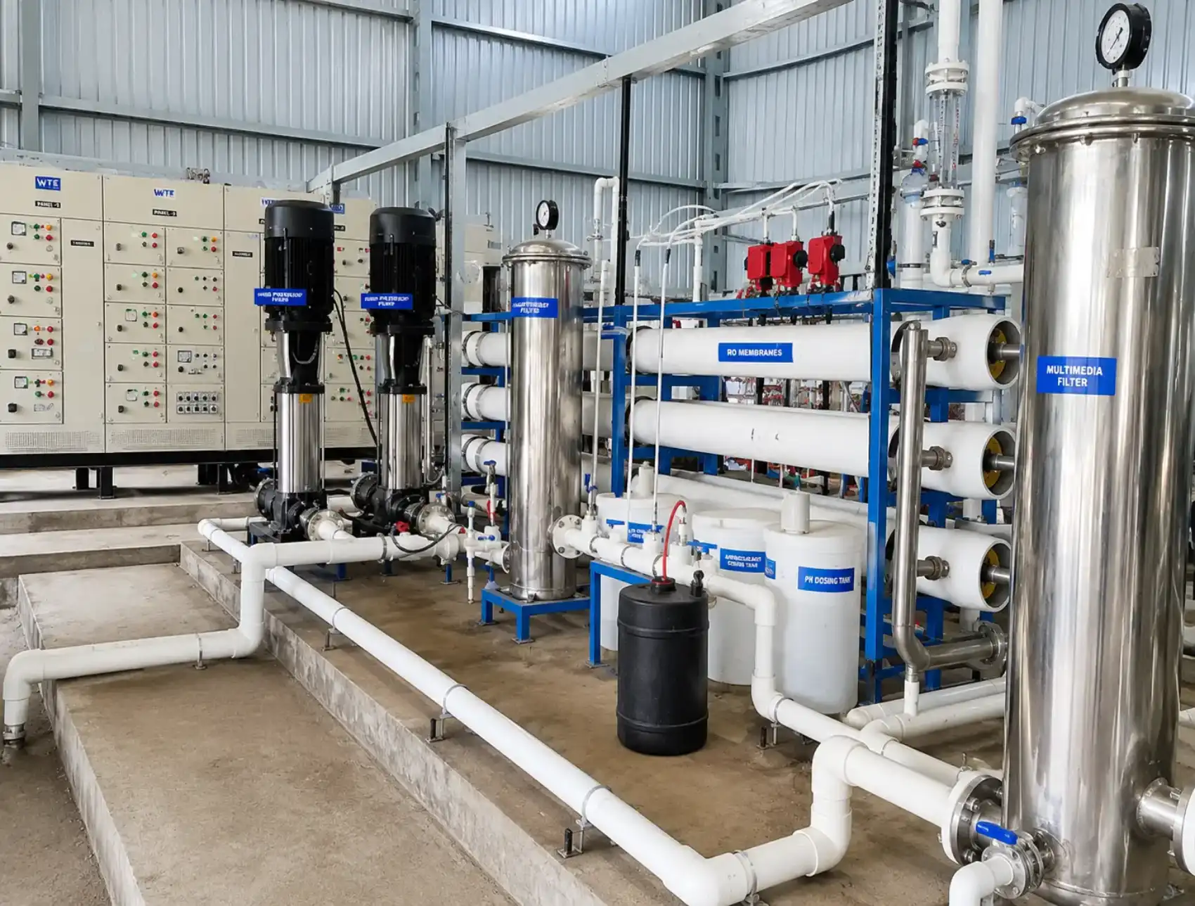 Single Pass RO Plant